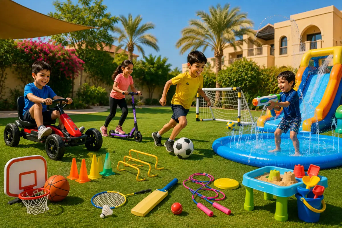 Best Outdoor Toys for Kids in UAE (Heat-Friendly & Fun Options)