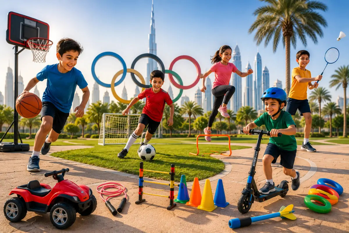 Best Sports & Outdoor Toys for Kids in UAE (Olympic-Inspired Play Guide)