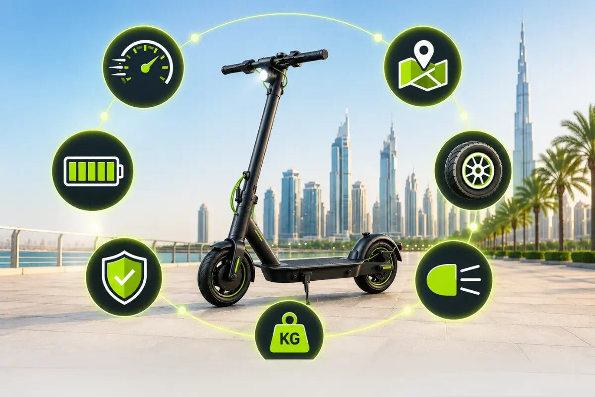 Electric Scooter Buying Guide UAE 2026: Speed, Range & Battery Tips