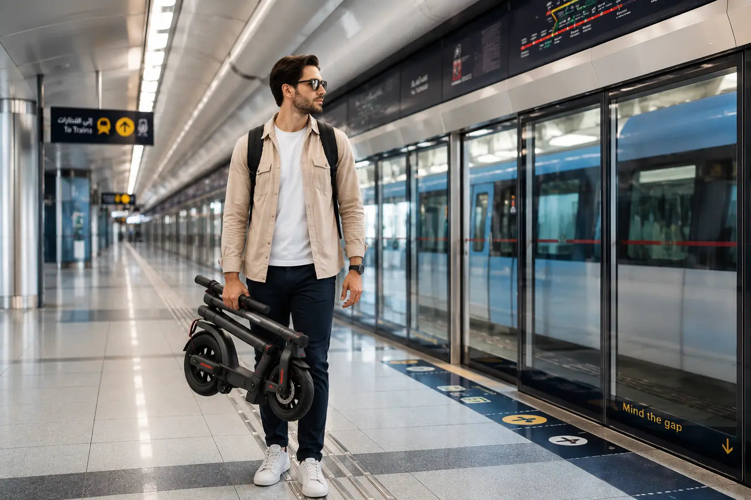 Electric Scooter in Dubai Metro: Complete Guide 2026