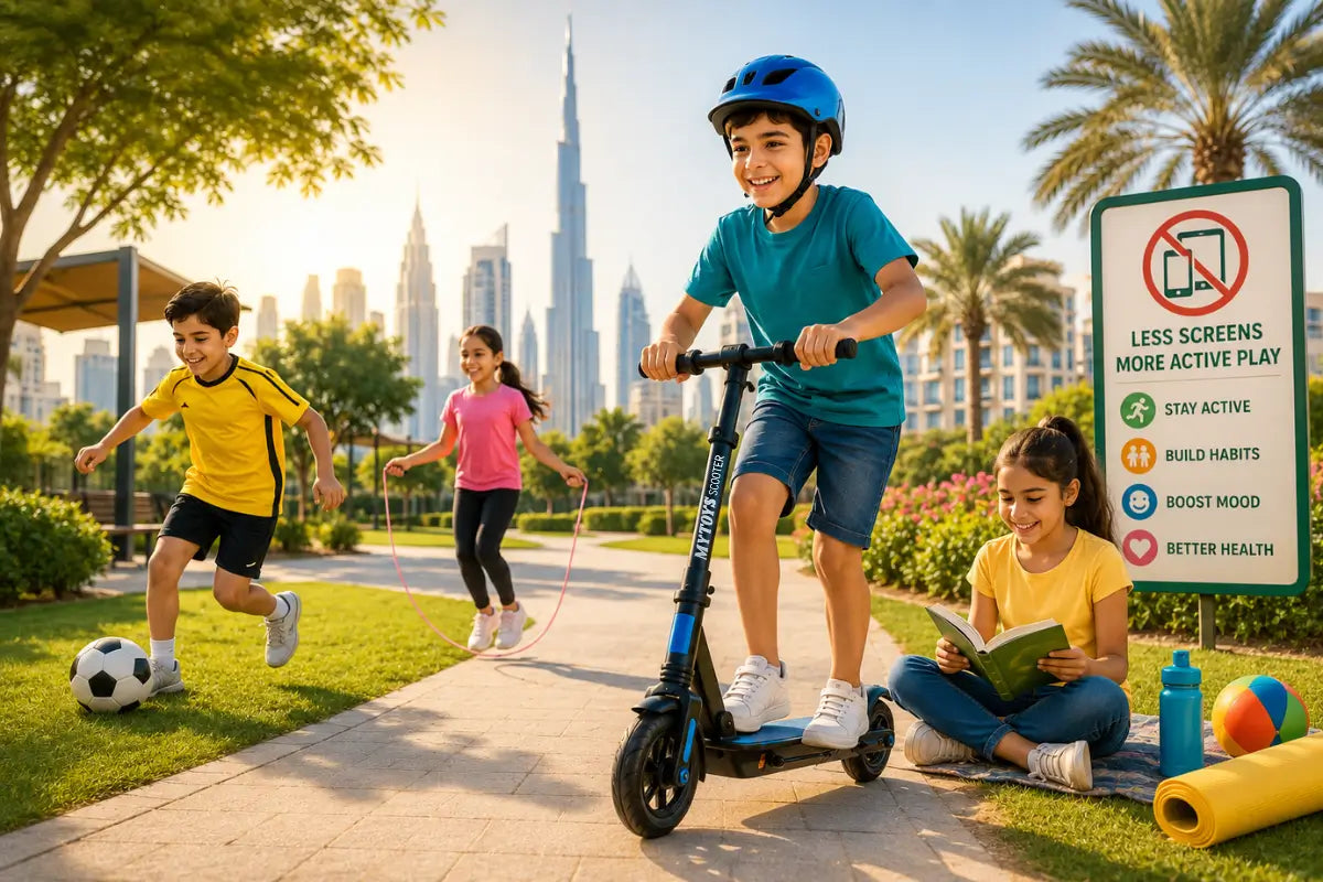 How to Keep Kids Active in UAE Summer Without Screens (Smart Parent Guide)