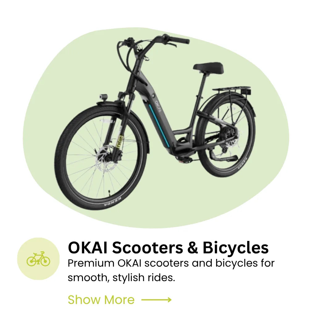 OKAI Electric Scooters and Bicycles