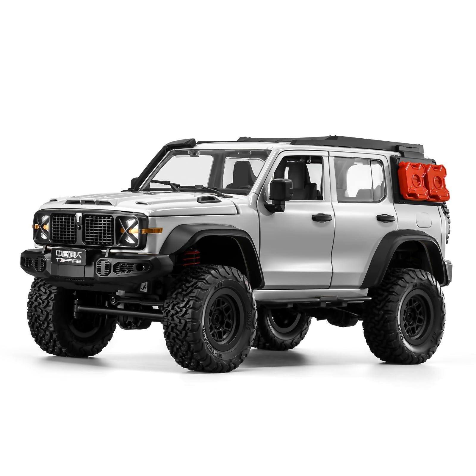 MYTOYS MN300 1/12 Scale 4x4 RC Crawler – Hobby Grade Wrangler-Style Off Road Remote Control Truck (2-Speed, LED Lights)