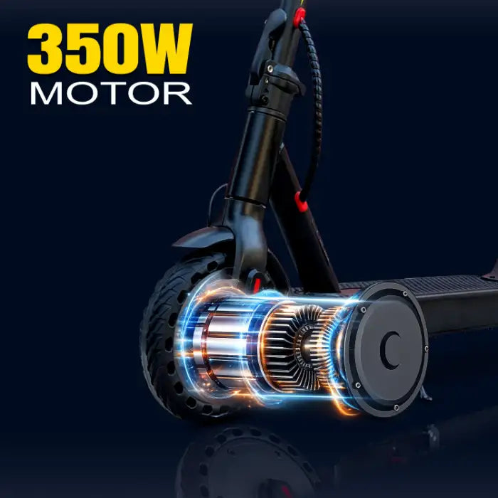 MT658 Electric Kick Scooter - 45 km/h, 350W, 15km Range, 36V, 100Kg Max Load