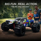 MYTOYS Hobbiway Typhoon MT660 1/10 4WD RTR High Speed RC Monster Truck - Off-Road & Sand Tyre Editions