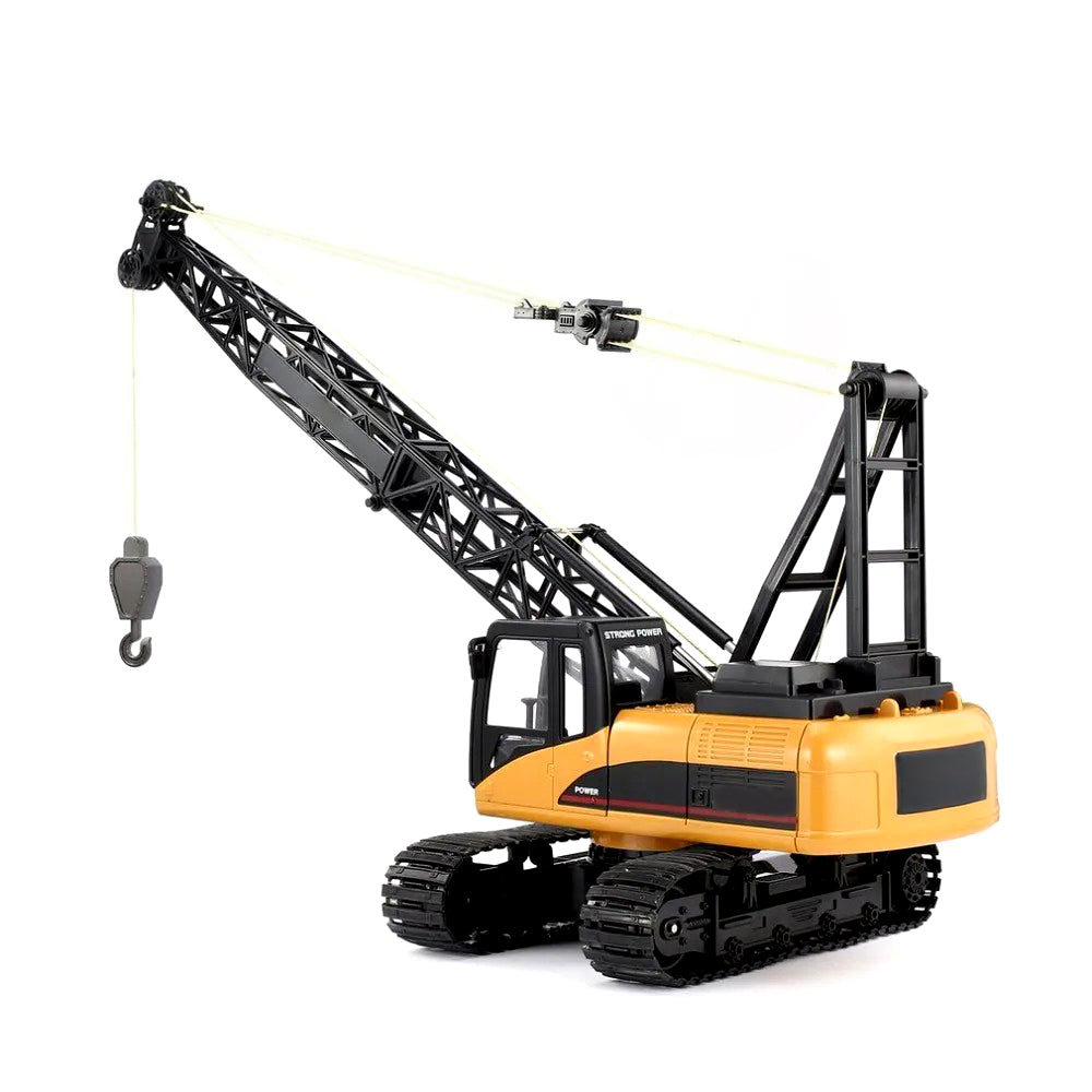 MYTOYS 1572 1:14 Scale RC Crawler Crane | 15-Channel Remote Control Construction Vehicle