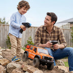 MYTOYS MN300 1/12 Scale 4x4 RC Crawler – Hobby Grade Wrangler-Style Off Road Remote Control Truck (2-Speed, LED Lights)