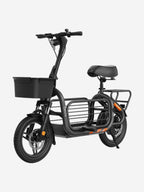 OKAI Ceetle Glide EA20 Electric Commuter Bike with Seat - 700W Peak, 32 km/h, 60 km Range