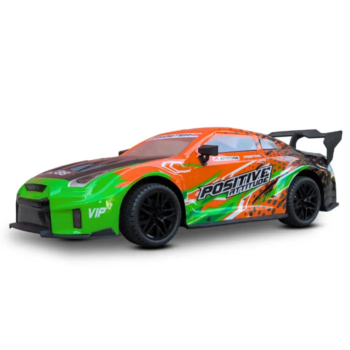 MYTOYS 1/18 SONICAR Nexus Racing Super RC Car with LED Lights, Exhaust Spray & Music