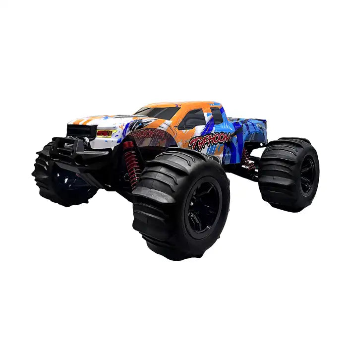 MYTOYS Hobbiway Typhoon MT660 1/10 4WD RTR High Speed RC Monster Truck - Off-Road & Sand Tyre Editions