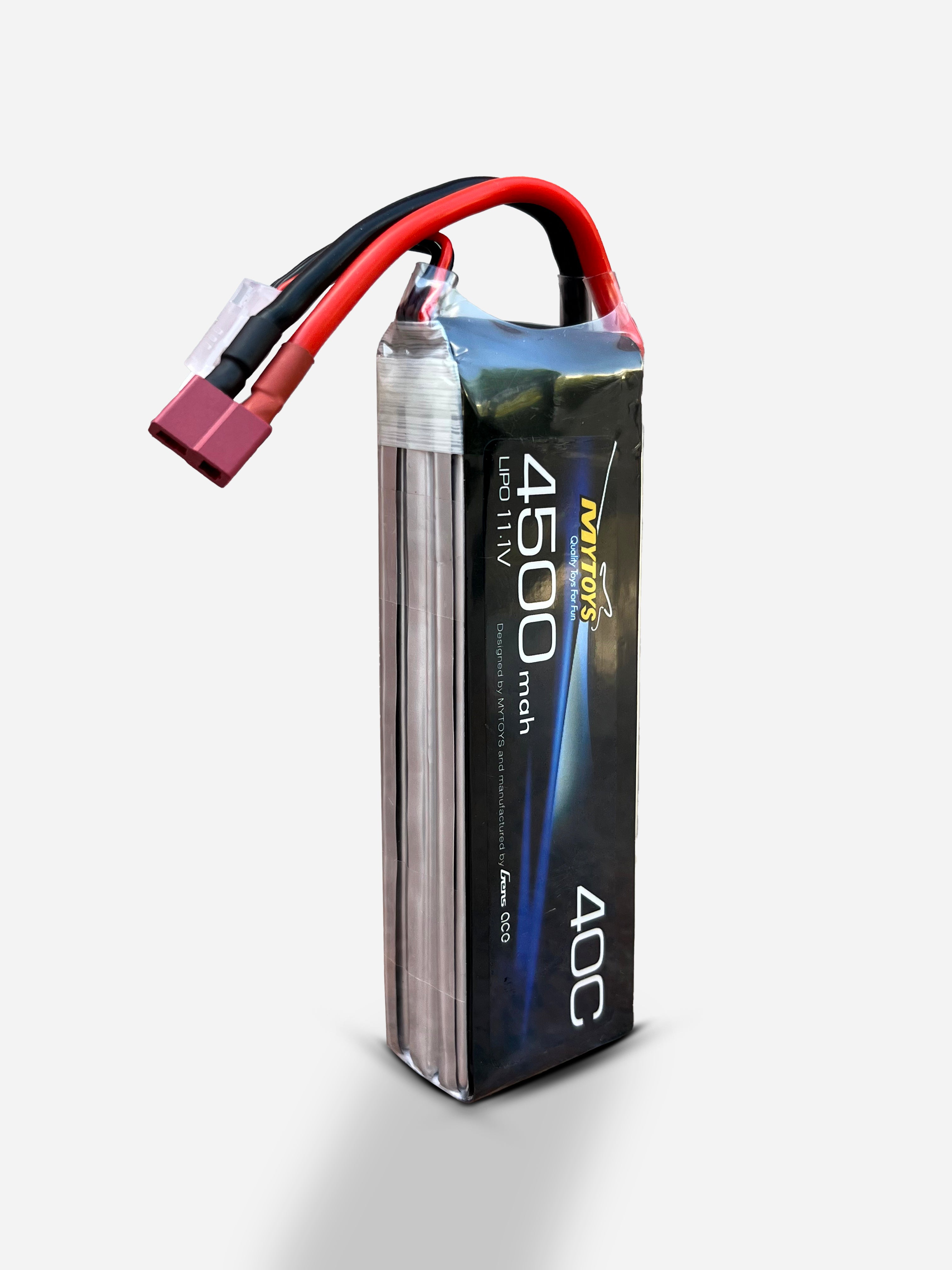 MYTOYS 11.1V 3S 4500mAh LiPo Battery for RC Cars & Vehicles | 40C High Discharge T-Plug