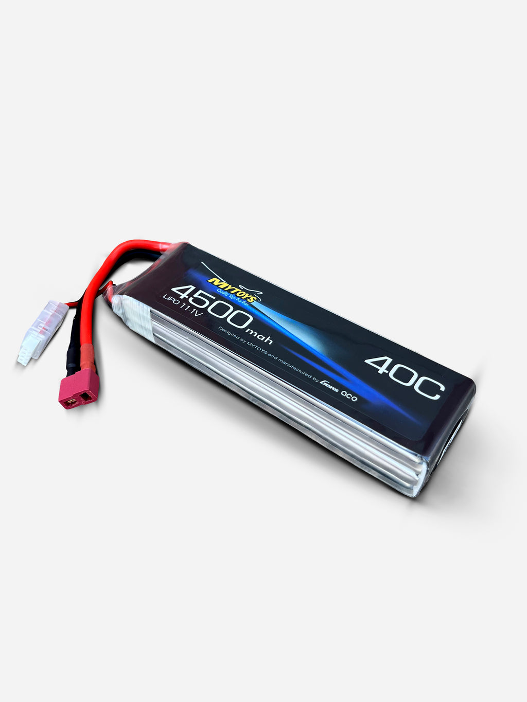 MYTOYS 11.1V 3S 4500mAh LiPo Battery for RC Cars & Vehicles | 40C High Discharge T-Plug