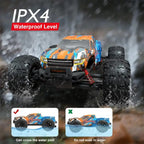 MYTOYS Hobbiway Typhoon MT660 1/10 4WD RTR High Speed RC Monster Truck - Off-Road & Sand Tyre Editions