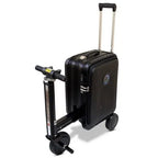 Smart Ride‑On Electric Scooter Luggage with Removable Battery-Black