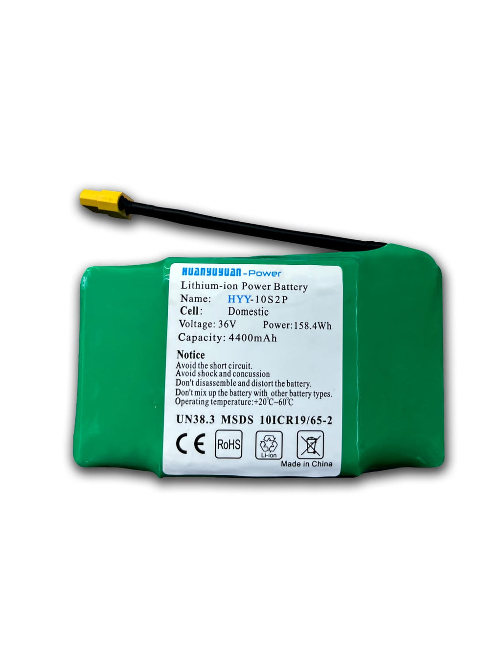 36V 4.4Ah Lithium Battery – 4400mAh Lithium-Ion Battery Pack for Electric drift Scooter, High-Performance Replacement Spare Battery, Long-Lasting Power for Extended Ride Time