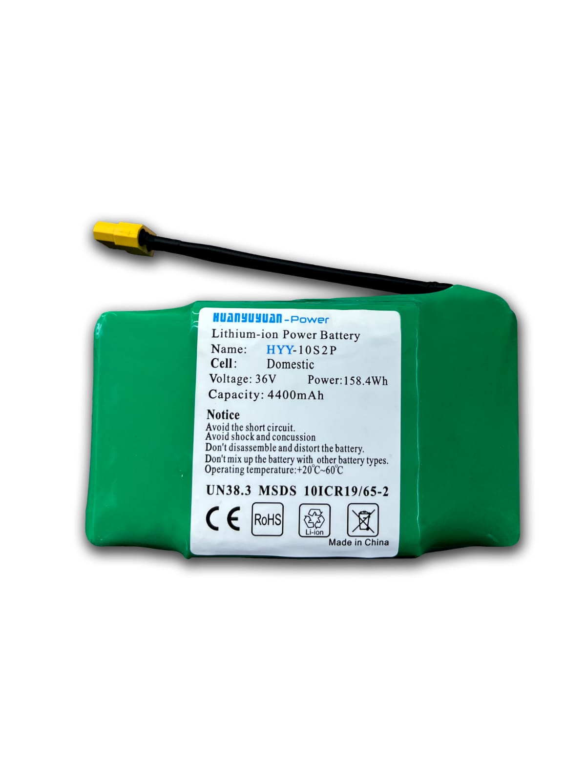 36V 4.4Ah Lithium Battery – 4400mAh Lithium-Ion Battery Pack for Electric drift Scooter, High-Performance Replacement Spare Battery, Long-Lasting Power for Extended Ride Time