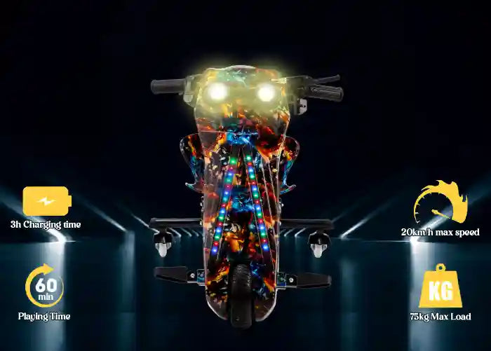 3-Wheel Electric Drift Scooter Multi Colors