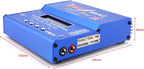 iMAX B6 AC 80W Smart Balance Lipo Battery Charger & Discharger | Universal Digital LCD Screen Charging Station for 1S-6S LiPo, LiFe, NiMH, NiCd & Pb Batteries for Hobby RC Vehicles, Drones & Packs