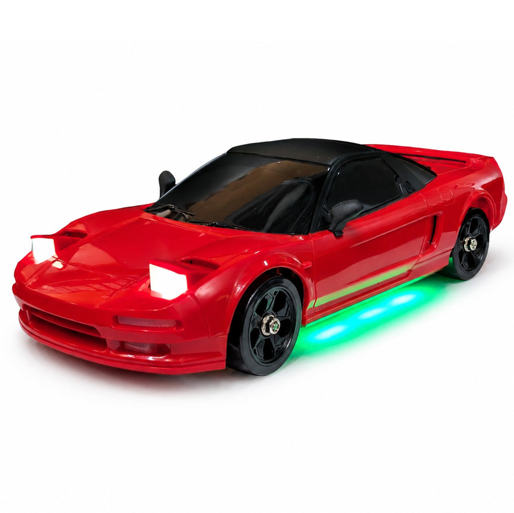 MYTOYS 1/18 4WD Drift RC Car – 2.4G High-Speed Racing Car with ESP Gyro, LED Lights & Interchangeable Wheels (RTR Ready-to-Run)