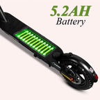MT750 Foldable Electric Kick Scooter - 45 km/h High Speed, 350W Motor, 10-15 km Range - Lightweight & Portable