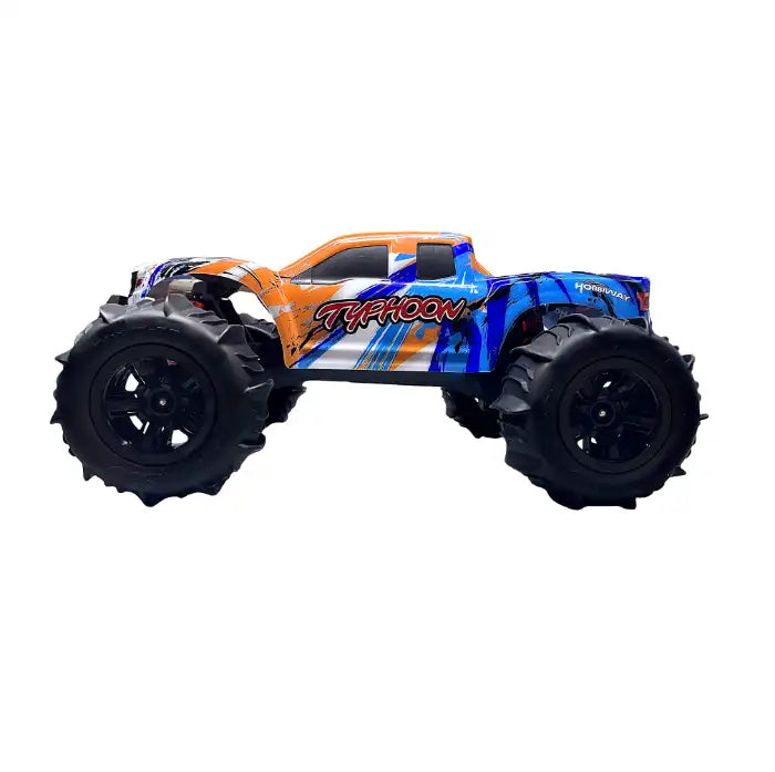 MYTOYS Hobbiway Typhoon MT660 1/10 4WD RTR High Speed RC Monster Truck - Off-Road & Sand Tyre Editions