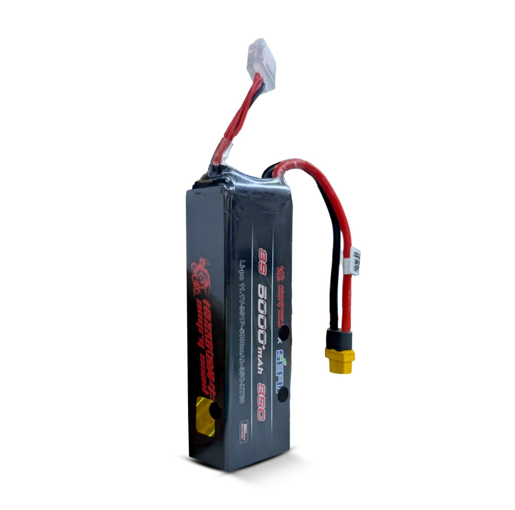 Rechargeable 5000mAh 11.1V 3S 35C LiPo Battery Pack (Hardcase) with Deans & XT60 Plugs –  LiPo Battery for RC Cars & Vehicles
