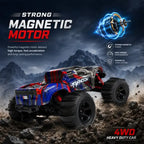 MYTOYS Hobbiway Typhoon MT660 1/10 4WD RTR High Speed RC Monster Truck - Off-Road & Sand Tyre Editions