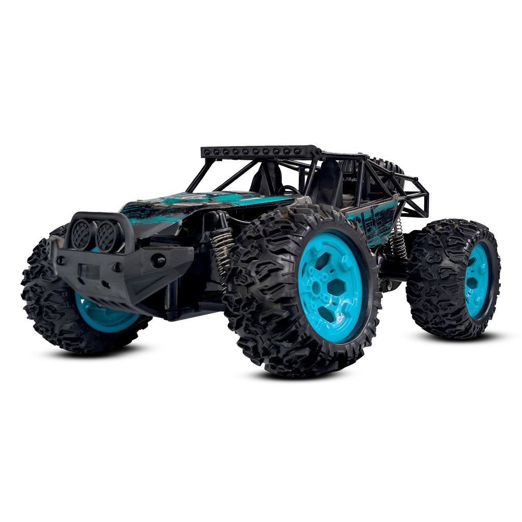 High‑Speed Die‑Cast Metal RC Rock Crawler Racing Car - 20 km/h, 2.4GHz, 4WD Off‑Road RC Car for Kids (4+)