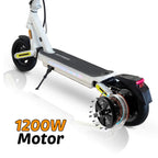 MT565 Electric Kick Scooter – 65 km/h, 1200W, 48V, 35–40km Range – Dual Brakes & Suspension