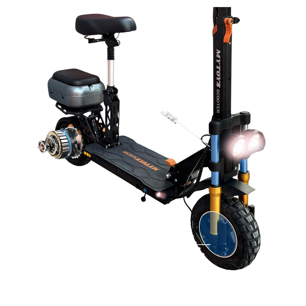 MyToys MT590 High‑Speed Electric Scooter – With Seat , 65 km/h