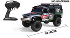 1/10 RC Rock Crawler - 15 km/h, 540 Motor, ABS Body, Waterproof ESC & LED Lights