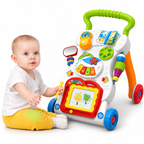 MYTOYS Baby Walker with Music & Drawing Board – Educational Activity Centre for Toddlers 18-24 Months