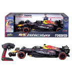 Maisto Tech 1:10 Scale Red Bull Racing RB19 Remote Control Formula 1 Car | Official F1 Licensed Large High Speed RC Race Car with 2-Speed Motor, Digital Proportional Control, Authentic Engine Sounds & USB Rechargeable Li-Ion Battery | Premium Toy Gift