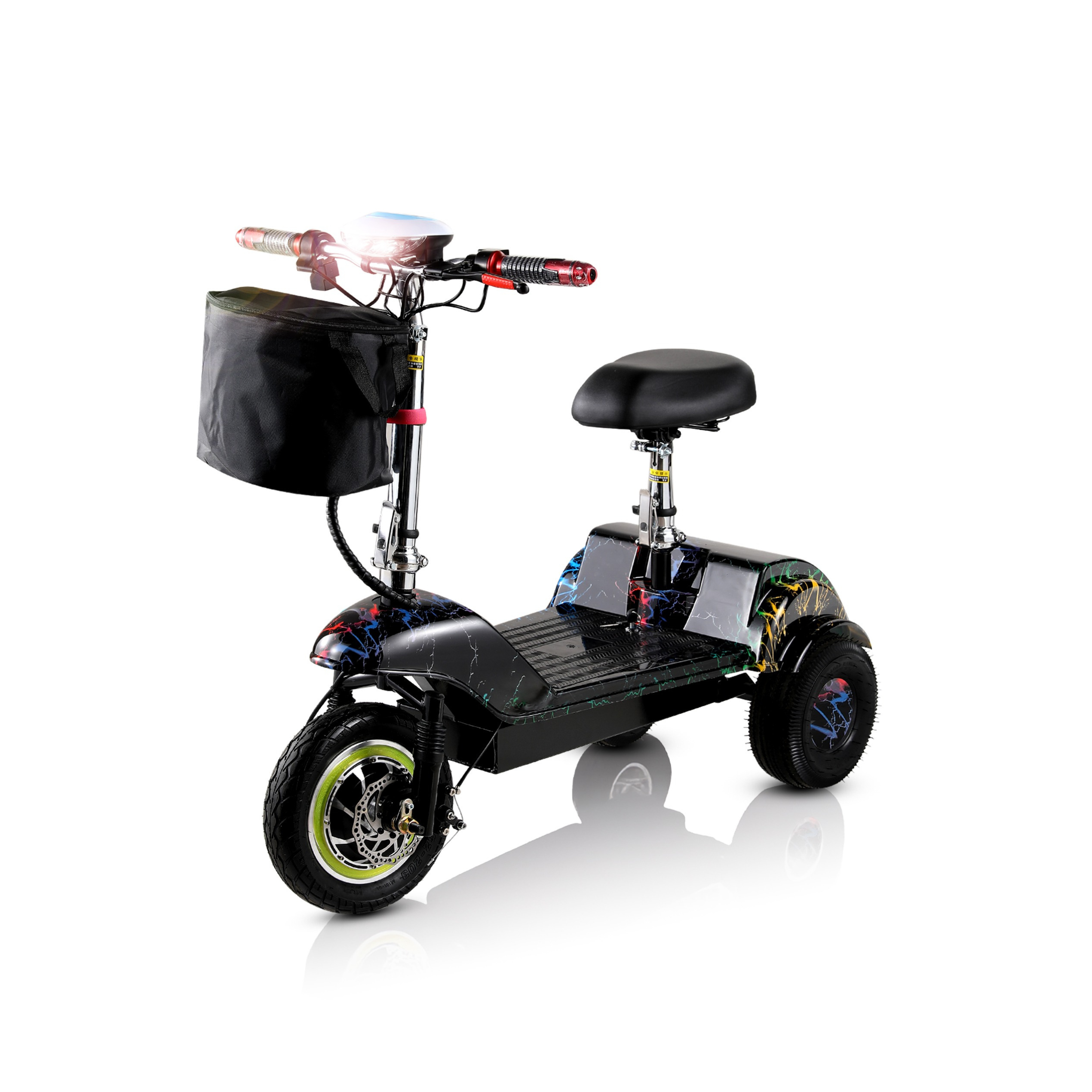Three Wheels Electric Scooter Mt540 350W Brushless Motor Max Speed