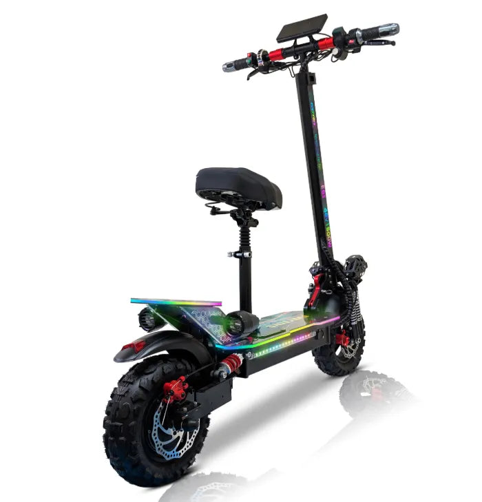 MT600 Electric Kick Scooter – 65 km/h, 1500W, 48V, 45km Range – Foldable & Dual Suspension