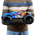 MYTOYS Hobbiway Typhoon MT660 1/10 4WD RTR High Speed RC Monster Truck - Off-Road & Sand Tyre Editions