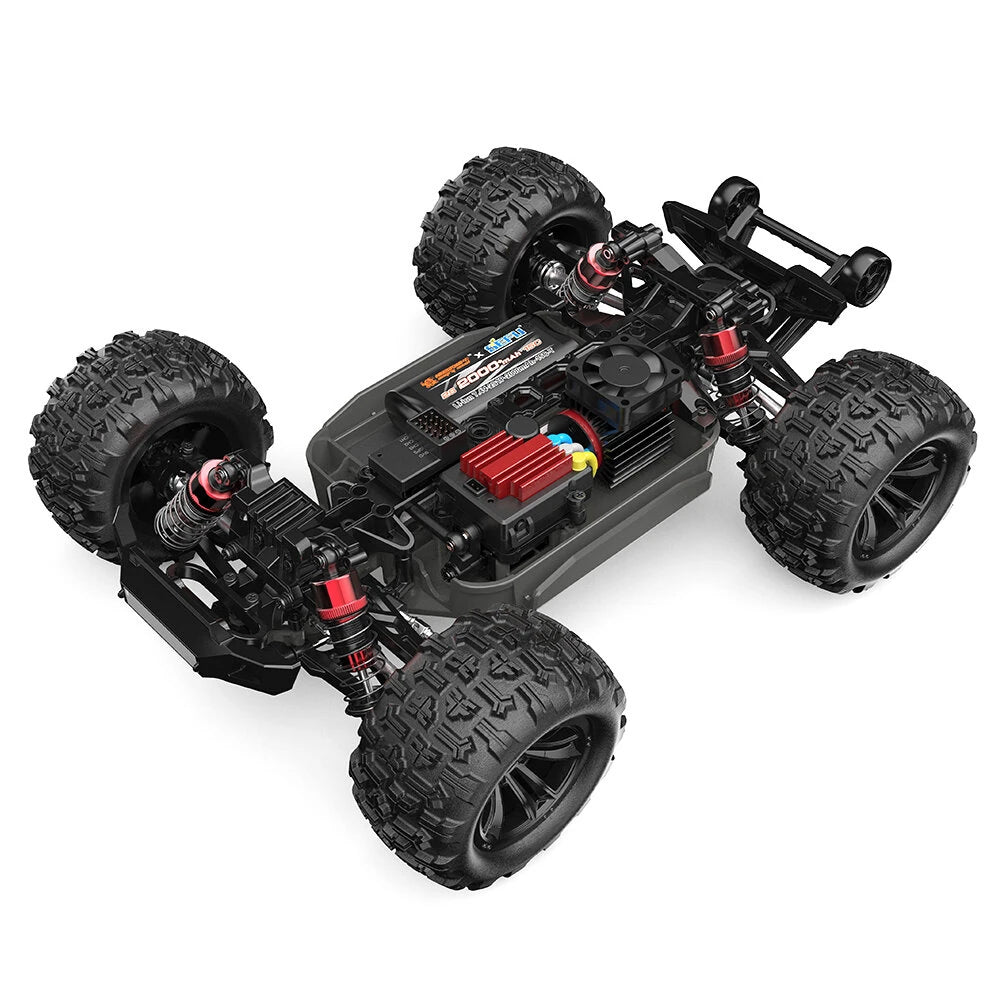 MYTOYS MJX Hyper Go 16208 1:16 4WD Brushless RC Monster Truck – Ready-to-Run High-Speed Off-Road Basher