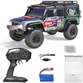 1/10 RC Rock Crawler - 15 km/h, 540 Motor, ABS Body, Waterproof ESC & LED Lights