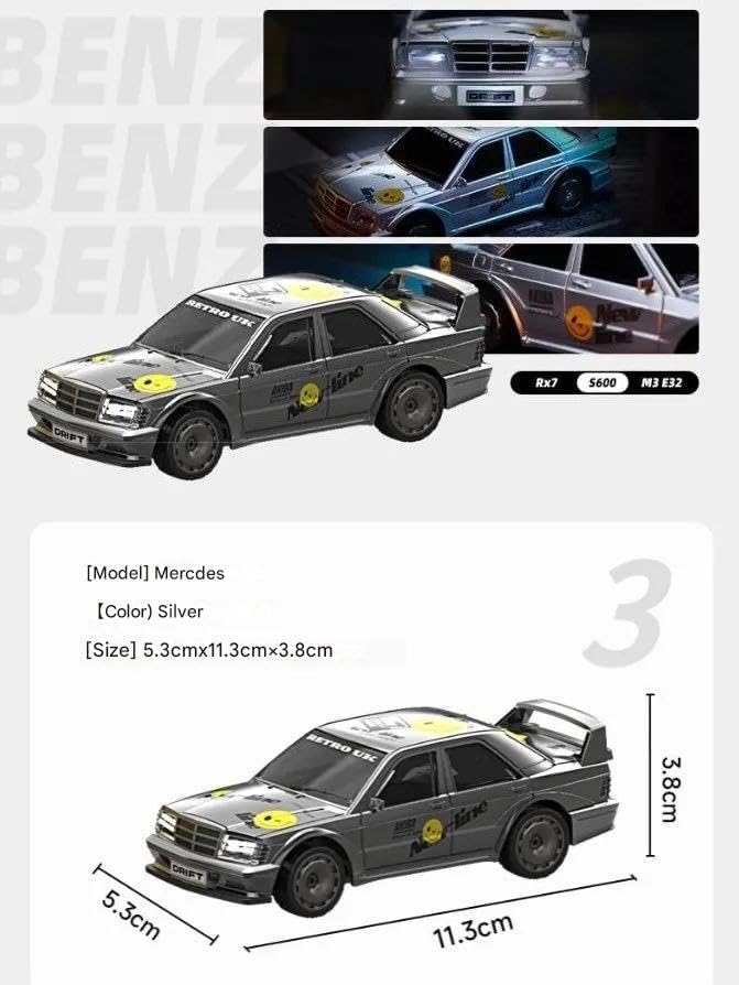 MYTOYS Professional Mini RC Drift Car – 1/43 Scale High-Speed 4WD Micro Racer with Gyroscope & 2.4GHz Proportional Control