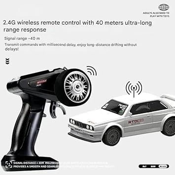 MYTOYS Professional Mini RC Drift Car – 1/43 Scale High-Speed 4WD Micro Racer with Gyroscope & 2.4GHz Proportional Control