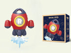 Blast Off Space Rocket Bath Toy – Interactive Rotating Water Fountain & Sensory Play for Toddlers