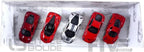 Bburago Official Ferrari 1:64 Scale Die-Cast Model Cars Gift Pack – Authentic 5-Piece Collectible Miniature Toy Vehicle Set for Kids & Adult Enthusiasts