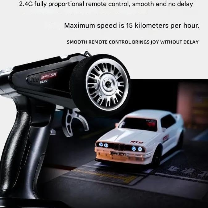 MYTOYS Professional Mini RC Drift Car – 1/43 Scale High-Speed 4WD Micro Racer with Gyroscope & 2.4GHz Proportional Control