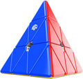GAN Pyramid M Stickerless Triangle Speed Cube – Core Magnetic Positioning (36 Magnets, 64g)