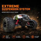 MYTOYS Hobbiway Typhoon MT660 1/10 4WD RTR High Speed RC Monster Truck - Off-Road & Sand Tyre Editions