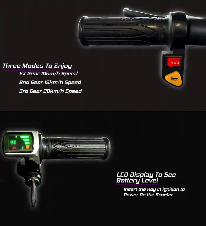 3-Wheel Electric Drift Scooter Multi Colors