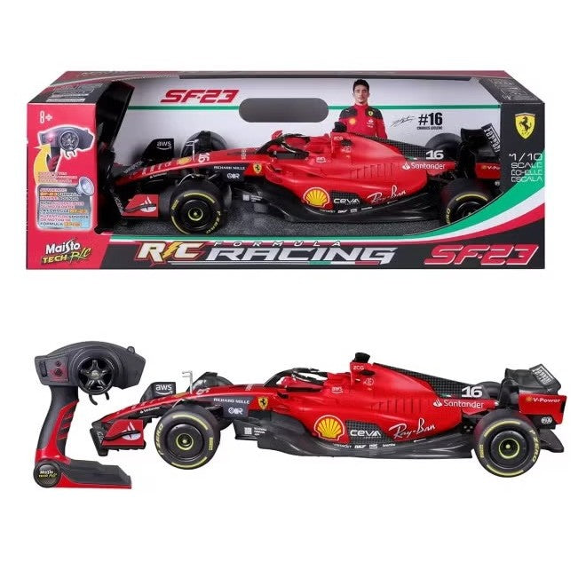 Maisto Tech 1:10 Scale Red Bull Racing RB19 Remote Control Formula 1 Car | Official F1 Licensed Large High Speed RC Race Car with 2-Speed Motor, Digital Proportional Control, Authentic Engine Sounds & USB Rechargeable Li-Ion Battery | Premium Toy Gift