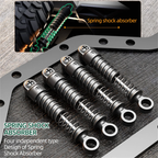 MYTOYS 1/16 4WD RC Rock Crawler – R1601 Waterproof Off-Road Remote Control Car with LED Lights, RTR Edition for Teens & Adults