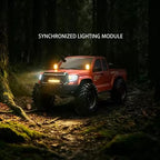 MJX Hyper Go 1/8 Scale RC Rock Crawler H8E 4WD Brushless Off-Road Climbing Vehicle With 80A FOC ESC, 3970 2000KV Sensor-Driven Motor, 35KG High Torque Steering Servo And Remote Control Differential Lock 25km/h Ready-To-Run (RTR) - Orange