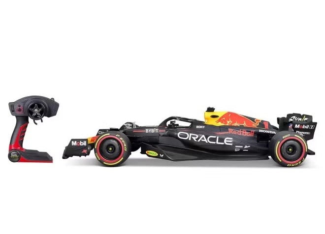 Maisto Tech 1:10 Scale Red Bull Racing RB19 Remote Control Formula 1 Car | Official F1 Licensed Large High Speed RC Race Car with 2-Speed Motor, Digital Proportional Control, Authentic Engine Sounds & USB Rechargeable Li-Ion Battery | Premium Toy Gift